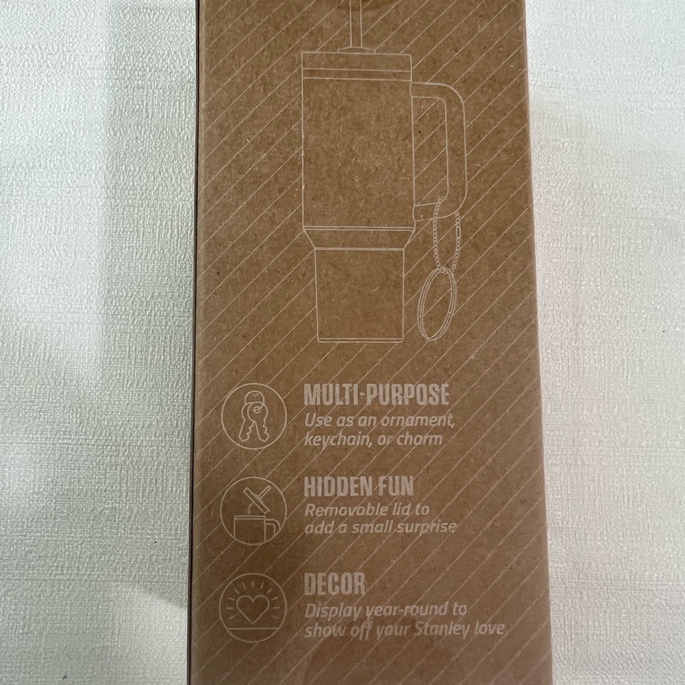 Stanley Red Mini Tumbler Keychain - Picture 2 of 2